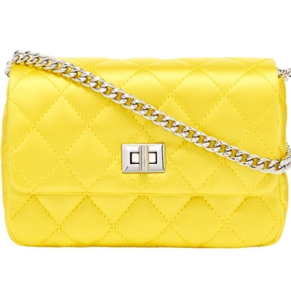 India Hicks Consort Bag - Yellow - NEW